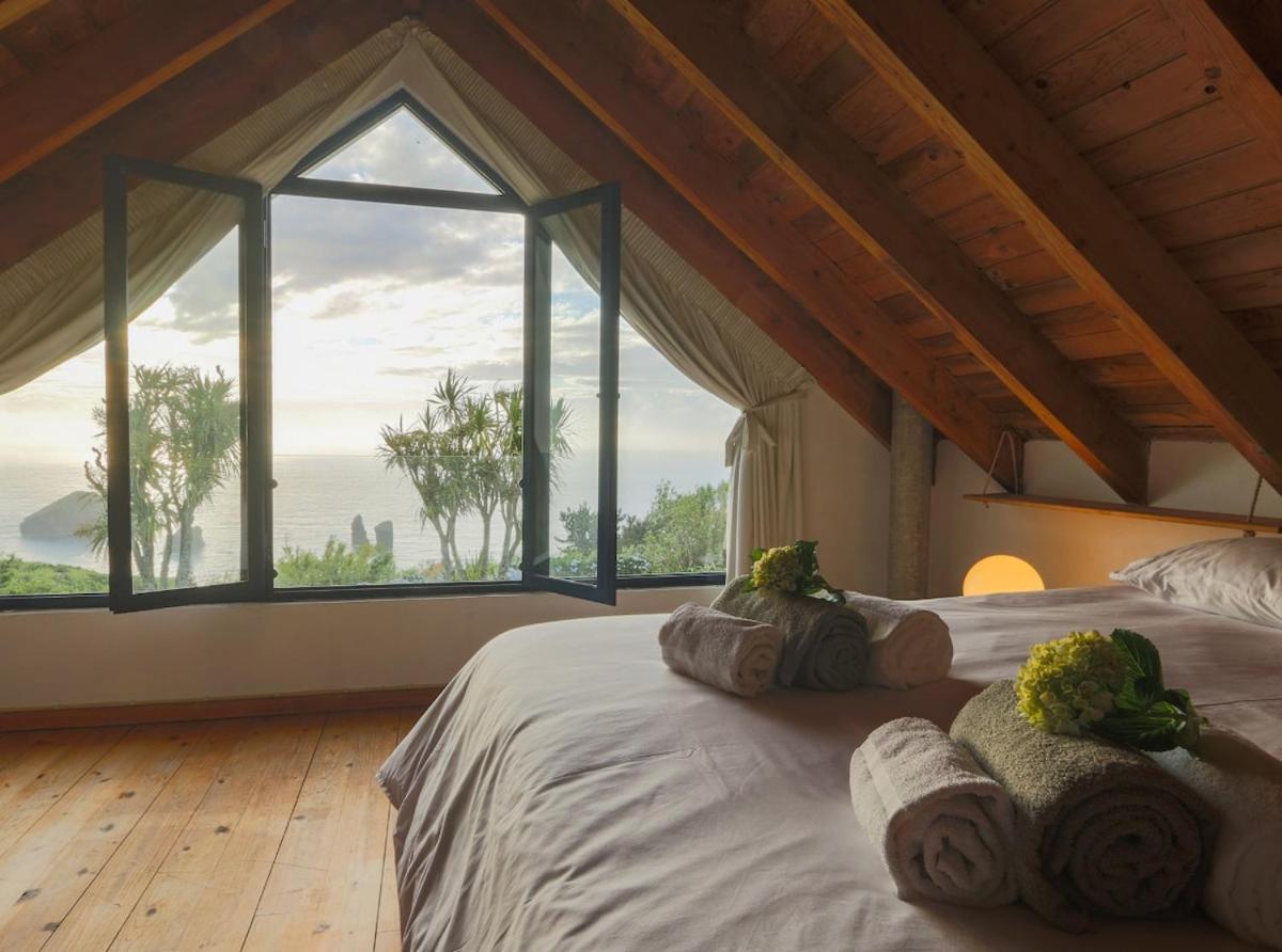Green Oceanview Relaxing Cottage Mosteiros  Εξωτερικό φωτογραφία